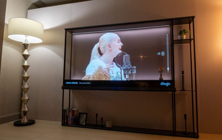 LG's Transparent OLED