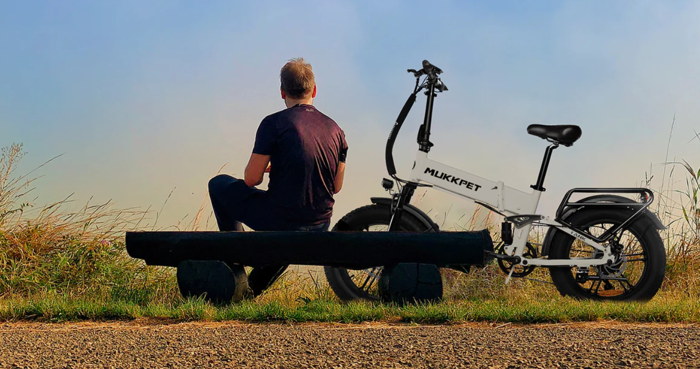 Features of Mukkpet Tank Foldable Fat Tire E-bike